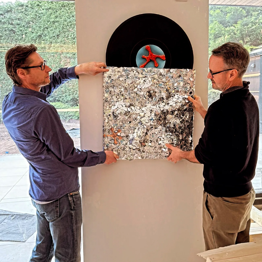 In the Arty Farley studio